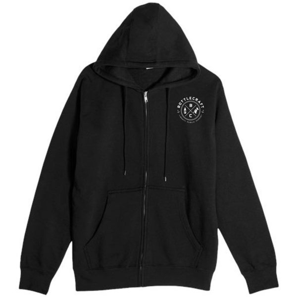 Bottlecraft Anchor Zip Up Hoodie